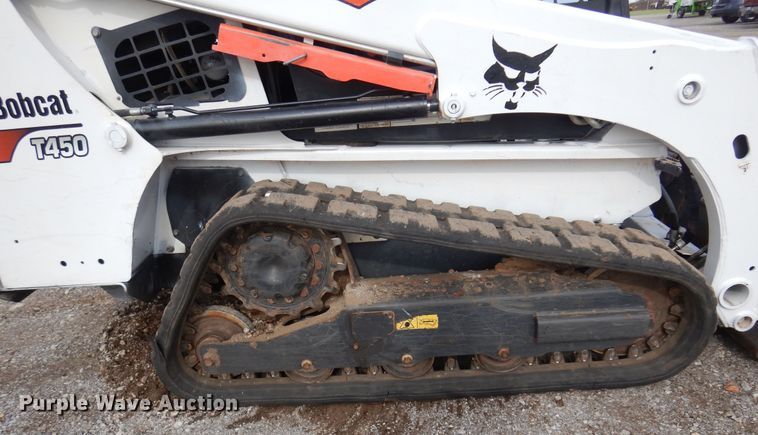 image for item DN0348 2020 Bobcat T450  tracked skid steer loader
