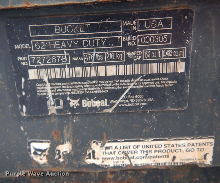 image for item DN0348 2020 Bobcat T450  tracked skid steer loader