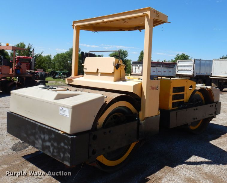 image for item DN0372 Hyster C766B  double drum vibratory roller