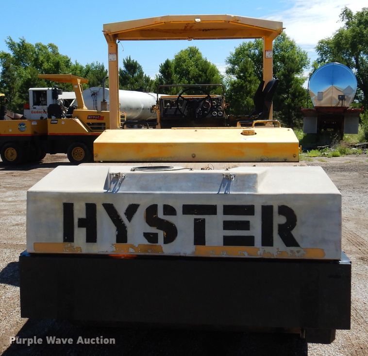 image for item DN0372 Hyster C766B  double drum vibratory roller