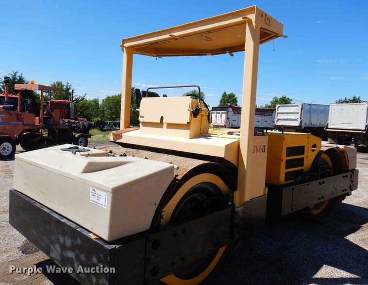 image for item DN0372 Hyster C766B  double drum vibratory roller