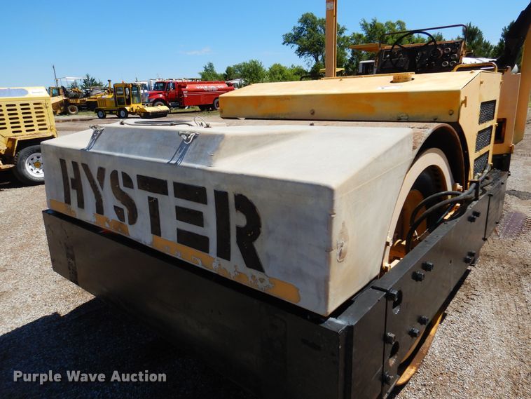 image for item DN0372 Hyster C766B  double drum vibratory roller