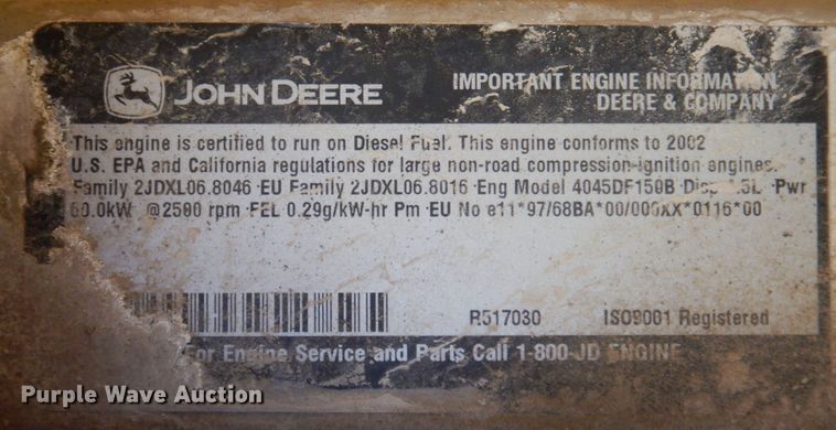 image for item DN0373 2003 Superior Broom DT80  broom