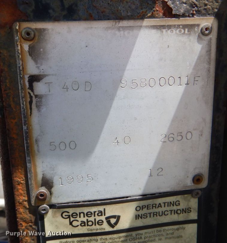 image for item DN7413 1996 Ford F800  bucket truck