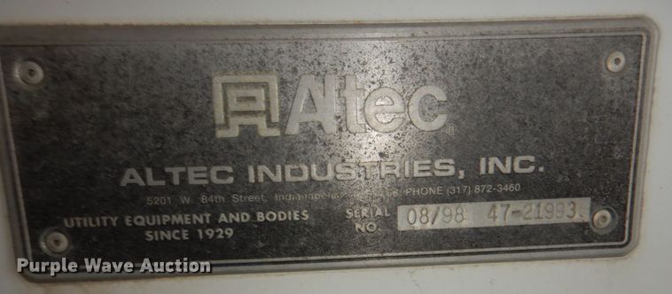 image for item DN7416 1998 Ford F800  bucket truck