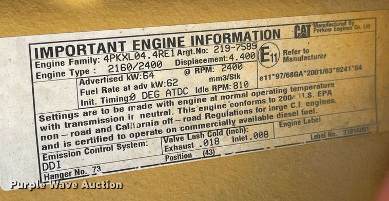 image for item DN7420 2004 Vermeer Navigator D18x22  directional boring unit