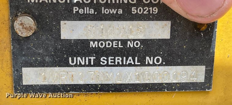 image for item DN7421 1999 Vermeer Navigator D10x15  directional boring unit