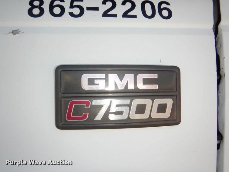 image for item DN7474 2002 GMC C7500  bucket truck