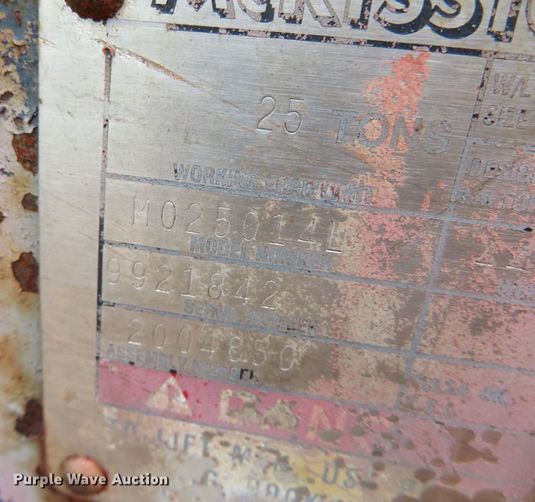 image for item DN7996 Mckissick M025014L  crane block and hook