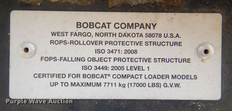 image for item DP4033 2016 Bobcat A770  skid steer loader