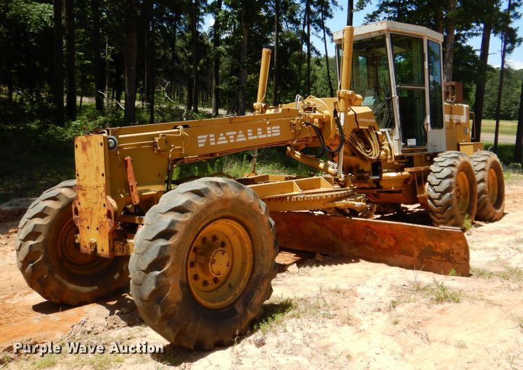 image for item DP4039 1995 Fiat-Allis FG85A motor grader