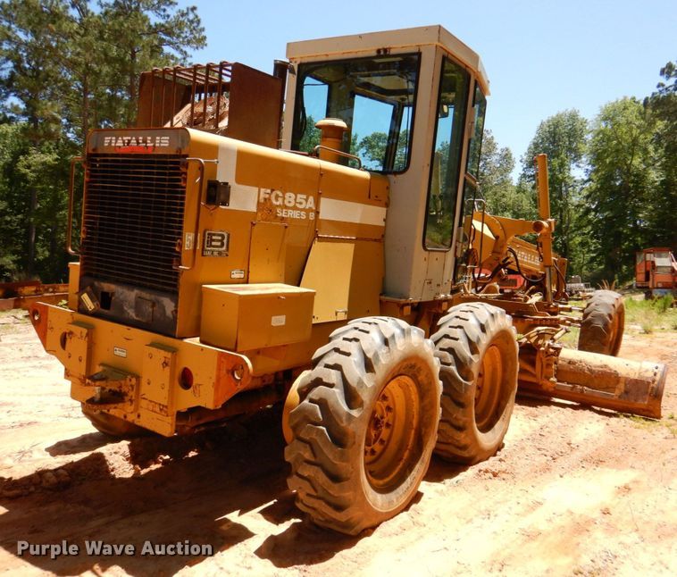 image for item DP4039 1995 Fiat-Allis FG85A motor grader