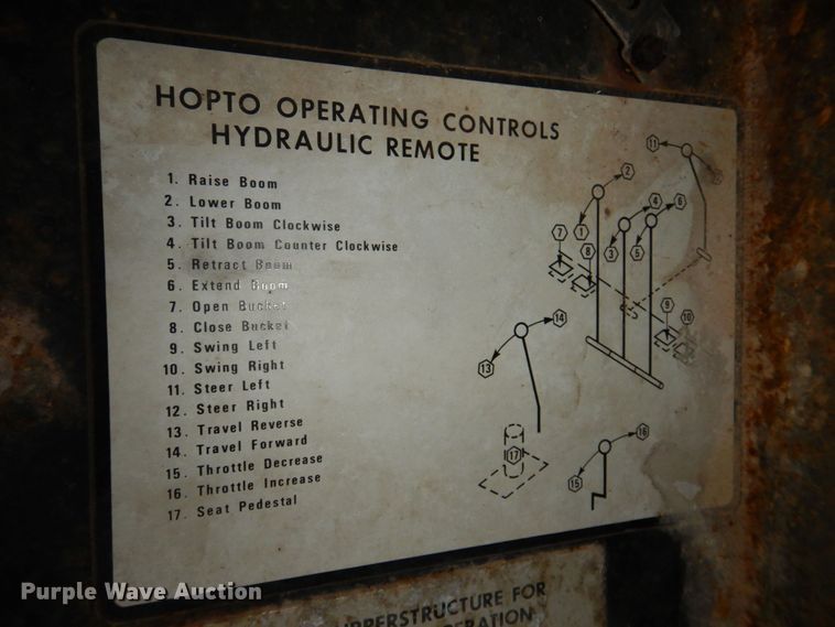 image for item DP4040 1985 Badger 460  wheeled excavator