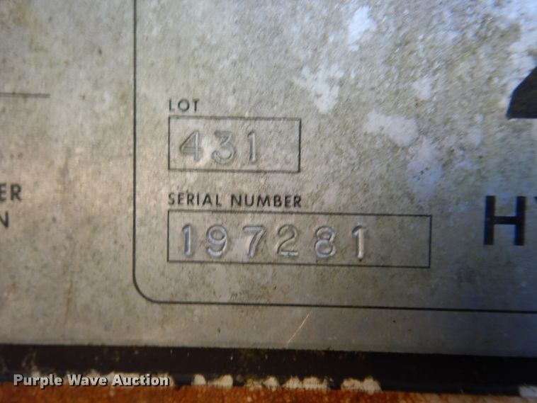 image for item DP4040 1985 Badger 460  wheeled excavator