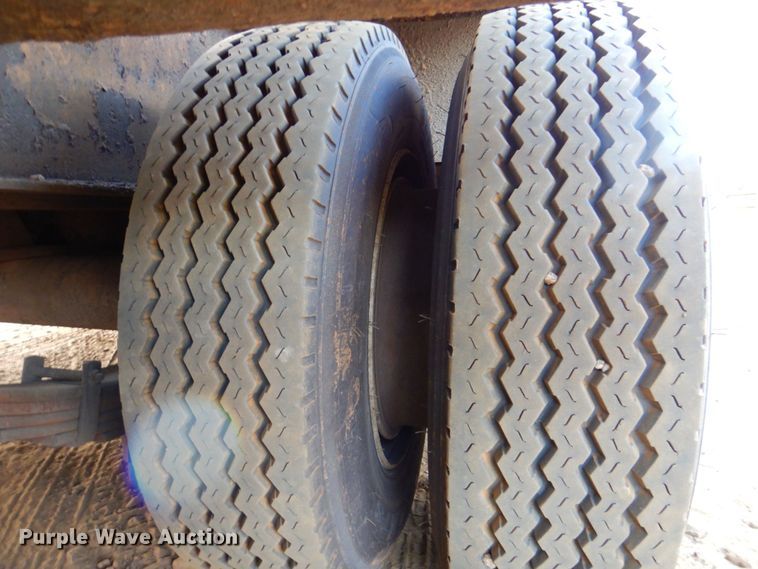 image for item DP4043 1978 Hercules 50DLB-F  lowboy equipment trailer