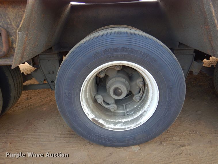 image for item DP4043 1978 Hercules 50DLB-F  lowboy equipment trailer