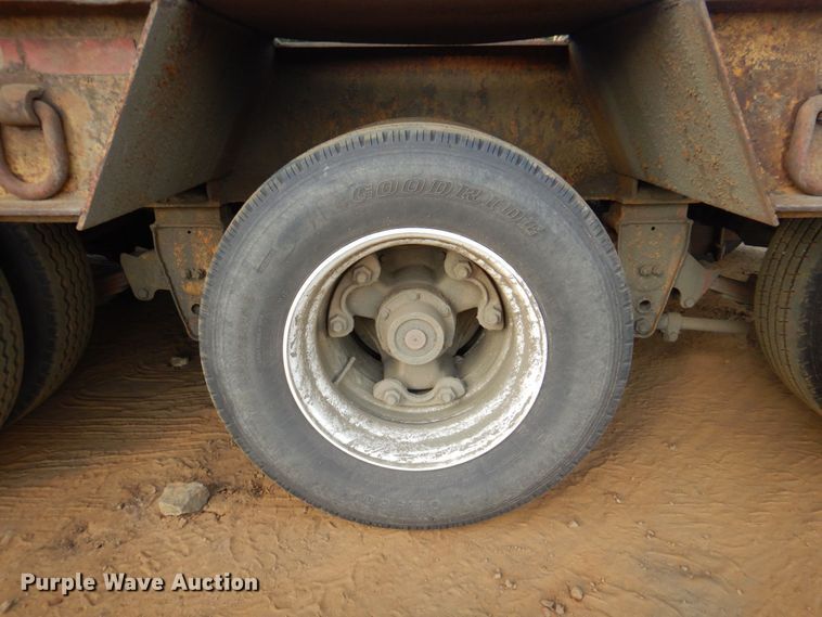 image for item DP4043 1978 Hercules 50DLB-F  lowboy equipment trailer