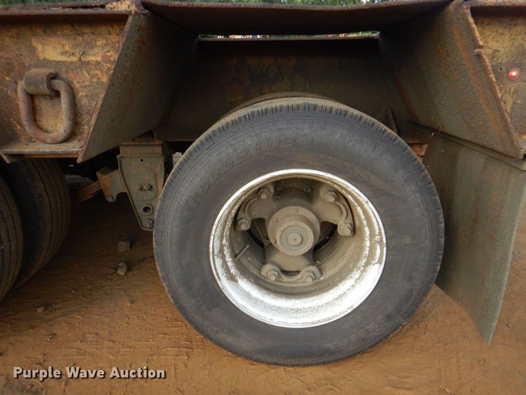 image for item DP4043 1978 Hercules 50DLB-F  lowboy equipment trailer