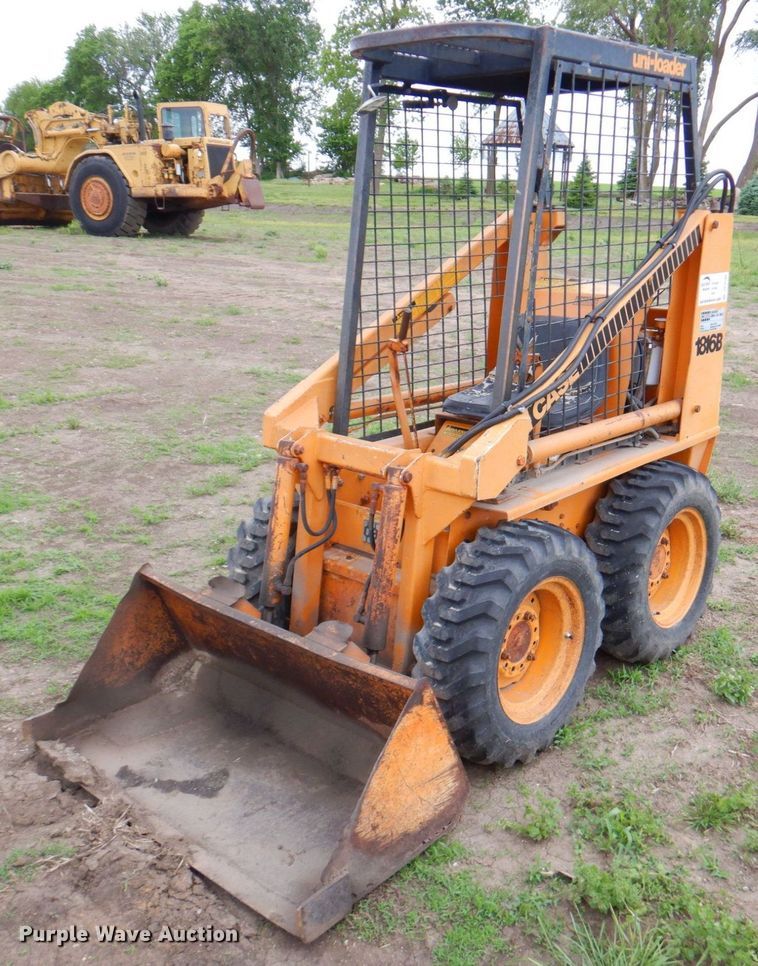 image for item DP4180 1980 Case 1816B  skid steer loader