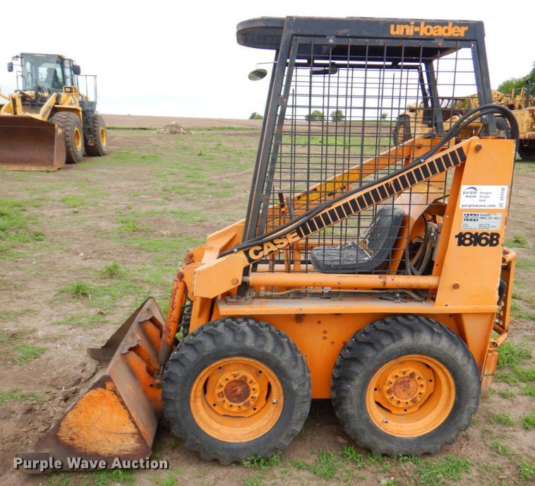 image for item DP4180 1980 Case 1816B  skid steer loader