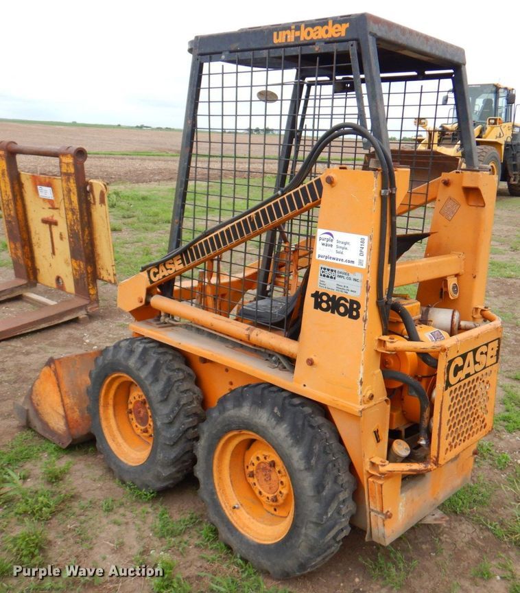 image for item DP4180 1980 Case 1816B  skid steer loader