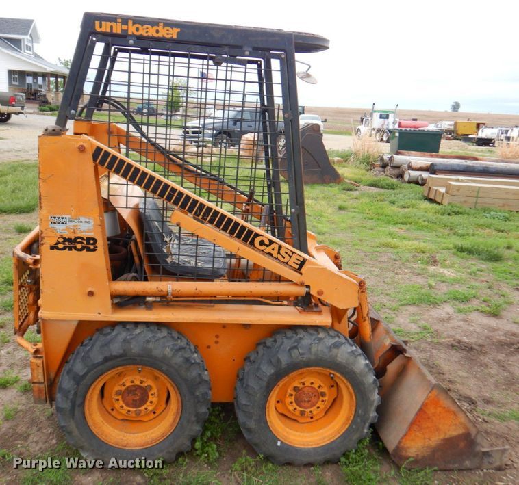 image for item DP4180 1980 Case 1816B  skid steer loader