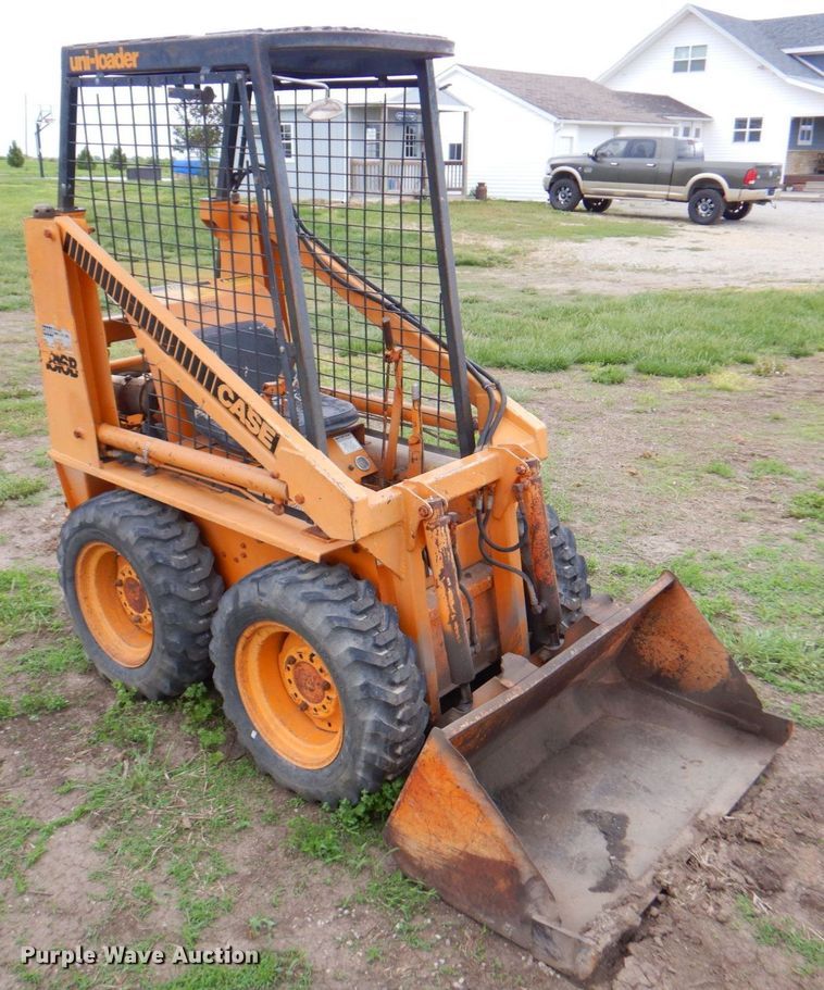 image for item DP4180 1980 Case 1816B  skid steer loader