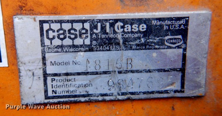 image for item DP4180 1980 Case 1816B  skid steer loader