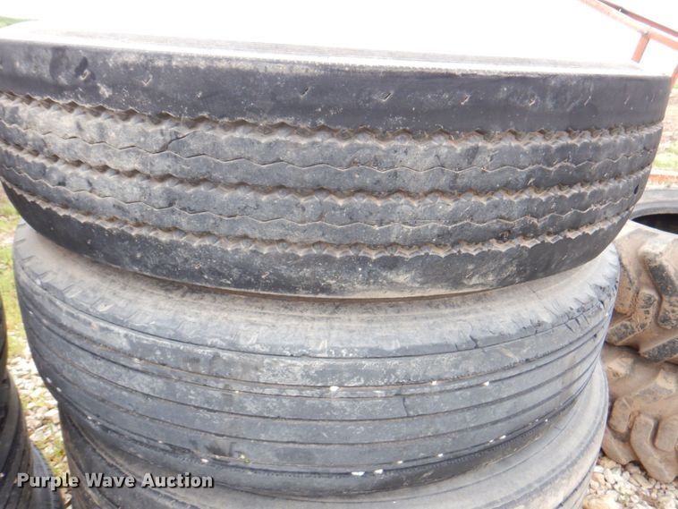 image for item DP4183 (8) 11R24.5 tires