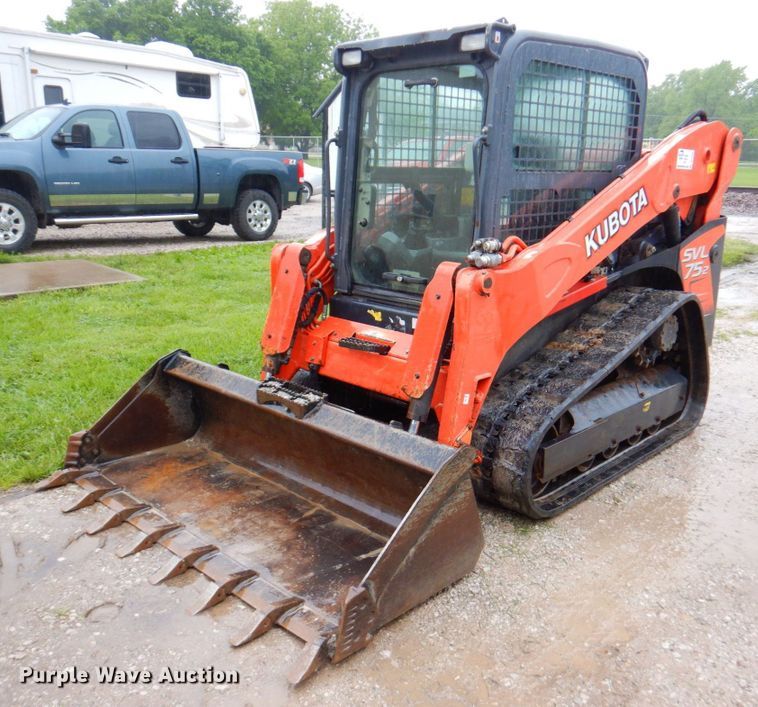 image for item DP4204 2015 Kubota SVL75  tracked skid steer loader