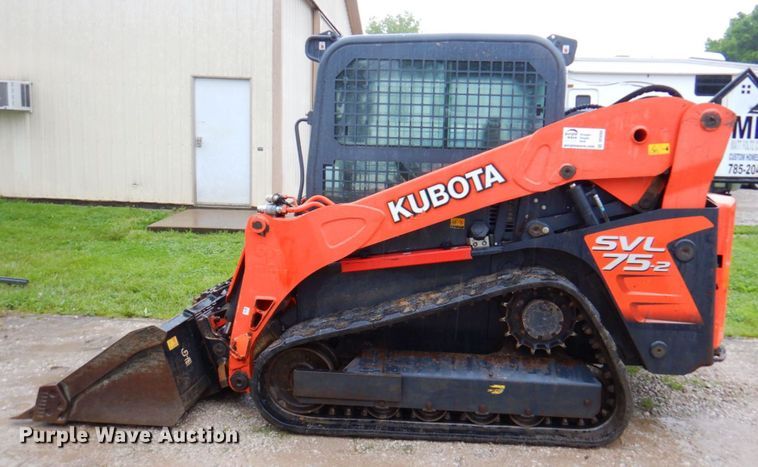 image for item DP4204 2015 Kubota SVL75  tracked skid steer loader