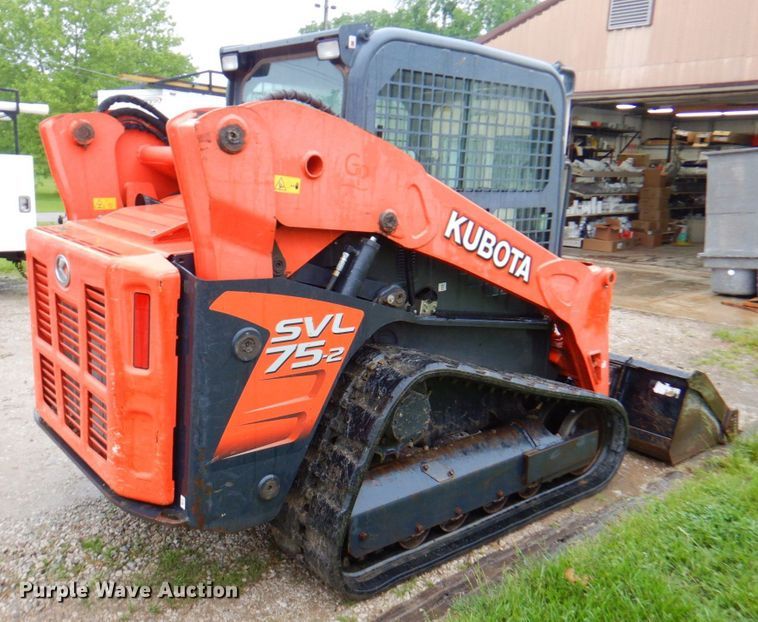 image for item DP4204 2015 Kubota SVL75  tracked skid steer loader