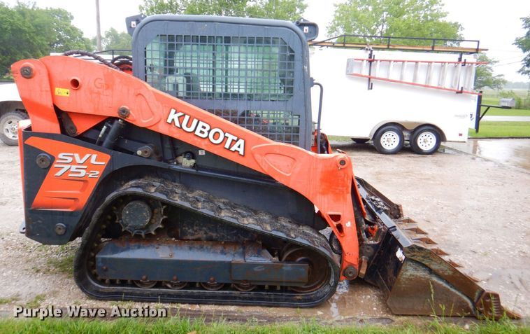 image for item DP4204 2015 Kubota SVL75  tracked skid steer loader