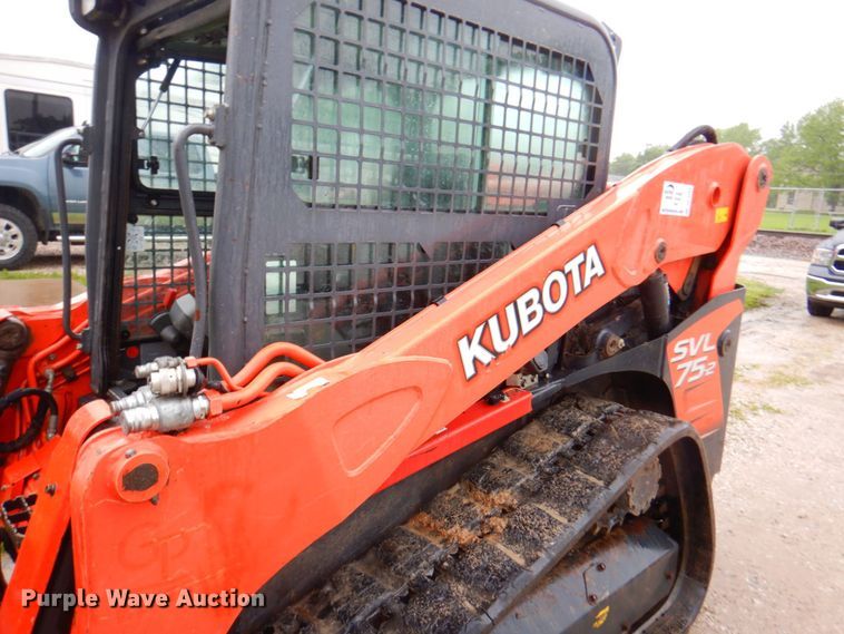 image for item DP4204 2015 Kubota SVL75  tracked skid steer loader