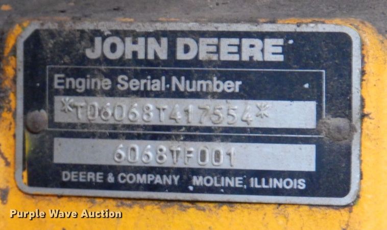 image for item DP4209 1987 John Deere 690D  excavator