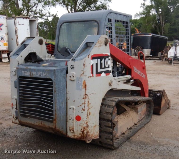 image for item DP5531 Takeuchi TL10  tracked skid steer loader