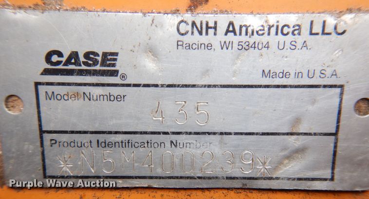 image for item DP5535 2005 Case 435  skid steer loader