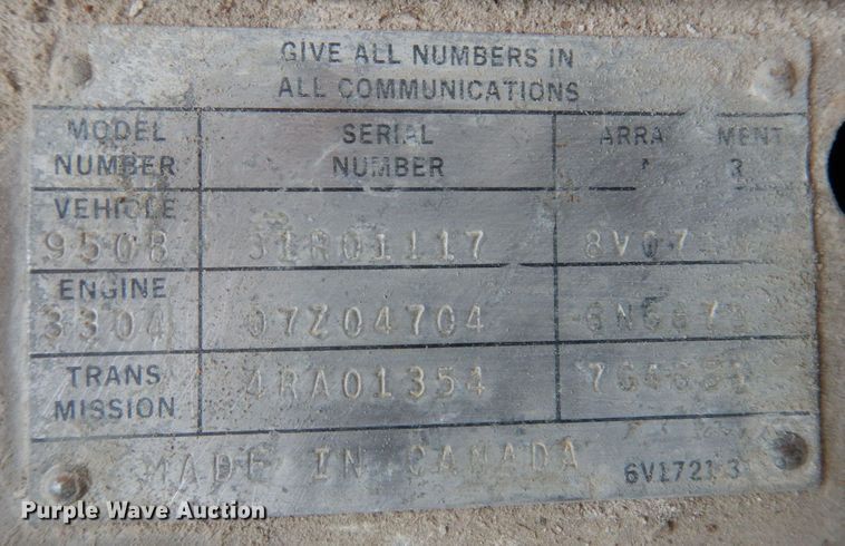 image for item DP5536 1983 Caterpillar 950B  wheel loader