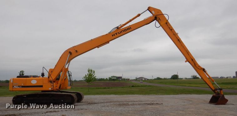 image for item DP5539 2007 Hyundai Robex 290LC-7A  long reach excavator
