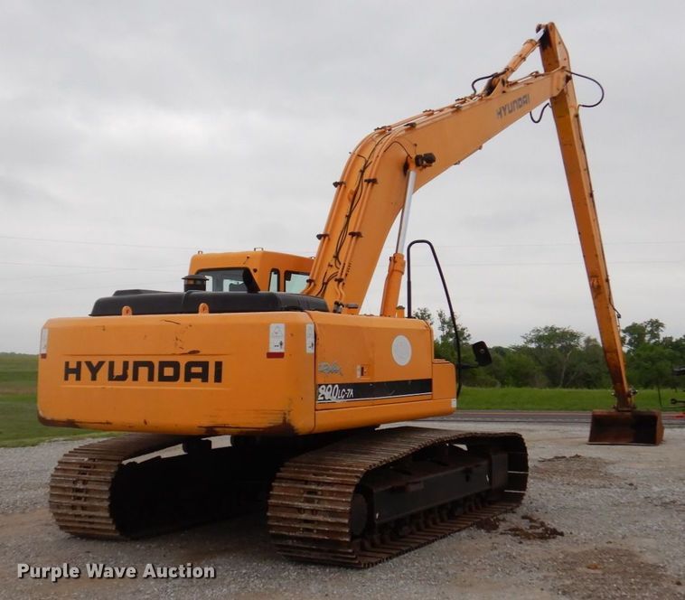 image for item DP5539 2007 Hyundai Robex 290LC-7A  long reach excavator