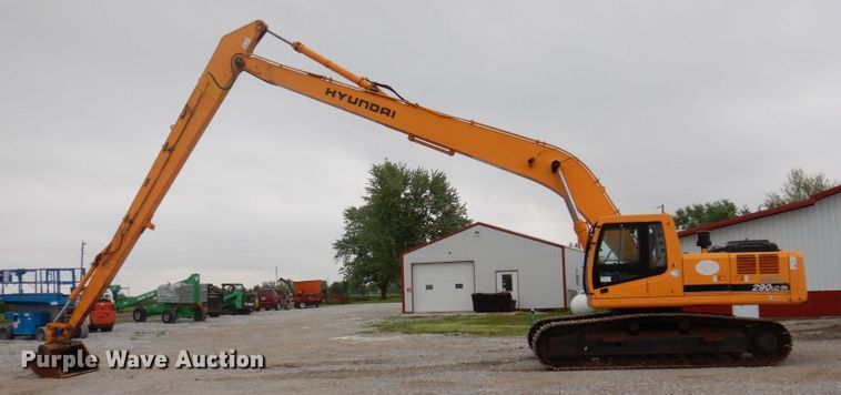 image for item DP5539 2007 Hyundai Robex 290LC-7A  long reach excavator