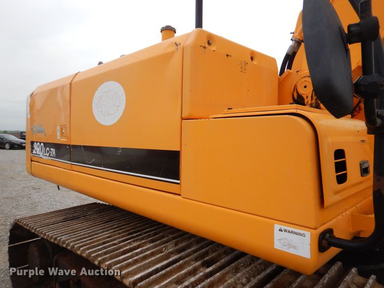 image for item DP5539 2007 Hyundai Robex 290LC-7A  long reach excavator