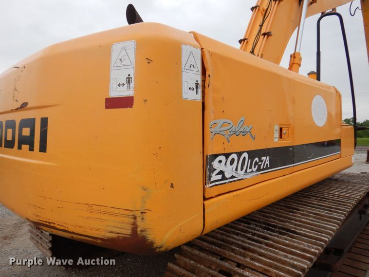 image for item DP5539 2007 Hyundai Robex 290LC-7A  long reach excavator