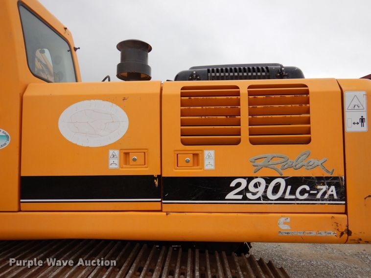 image for item DP5539 2007 Hyundai Robex 290LC-7A  long reach excavator