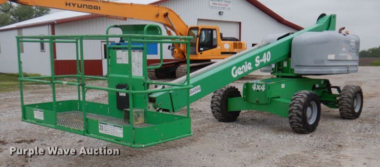 image for item DP5540 2014 Genie S40  boom lift