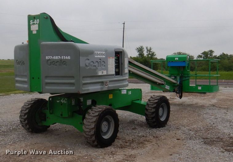 image for item DP5540 2014 Genie S40  boom lift