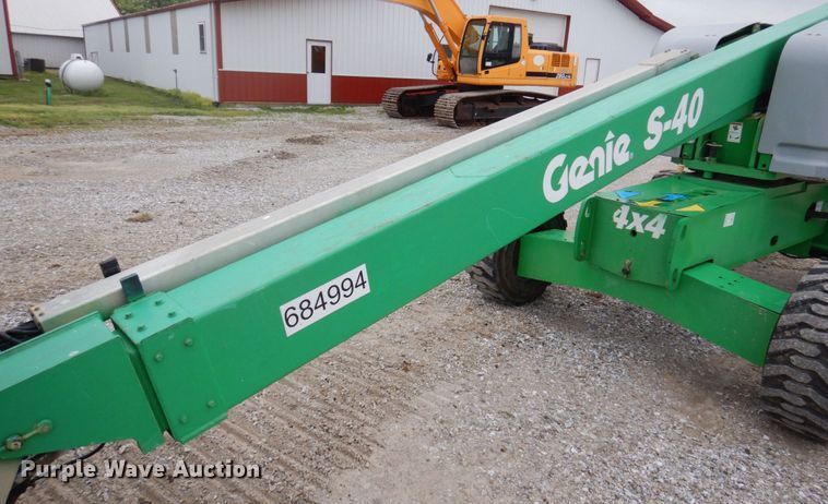 image for item DP5540 2014 Genie S40  boom lift