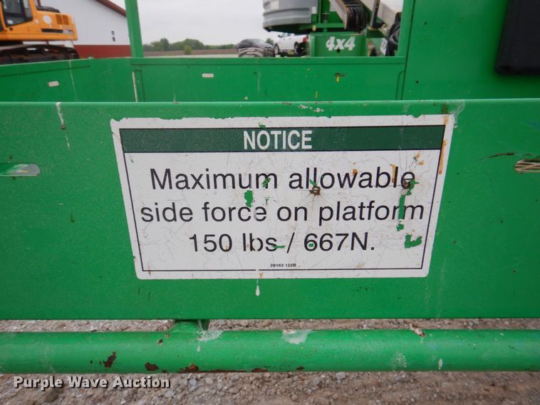 image for item DP5540 2014 Genie S40  boom lift