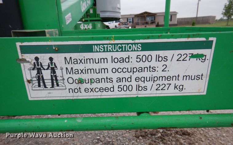 image for item DP5540 2014 Genie S40  boom lift