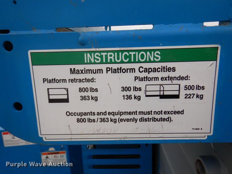 image for item DP5541 2013 Genie GS-4069  scissor lift